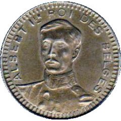 Token - Albert 1 Roi des Belges