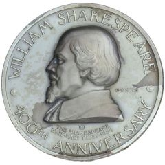 Medal - Elizabeth II William Shakespeare