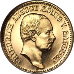 20 Mark - Frederick August III