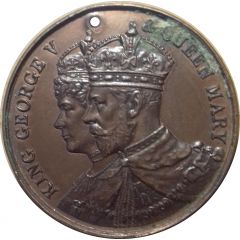 Medal - George V Silver Jubilee, W.J. Dingley