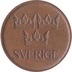 5 Öre - Gustaf VI Adolf