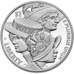 1 Dollar Women’s Suffrage Centennial