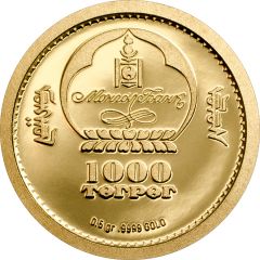 1000 Tögrög Chinggis Khaan