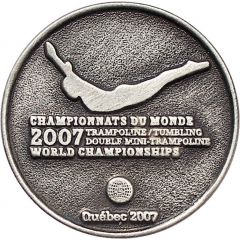 Medal - Trampoline World Championships Quebec City