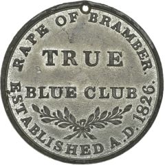 Admission Medal - George IV True Blue Club