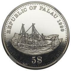 5 Dollars Kiau Chau, Essai