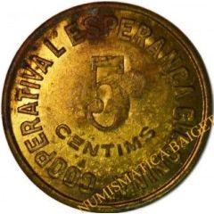 5 Centimos - Cooperativa L`Esperança Gironina