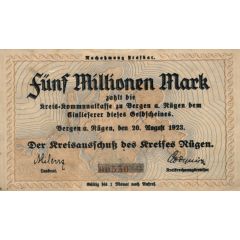 5 000 000 Mark Kreis Rügen