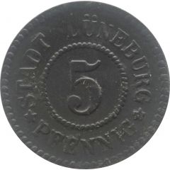 5 Pfennig - Lüneburg