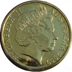 1 Dollar - Elizabeth II 4th Portrait - International Year of Astronomy
