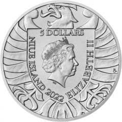 5 Dollars - Elizabeth II Czech Lion