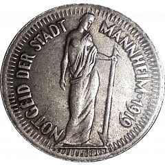 25 Pfennig - Mannheim