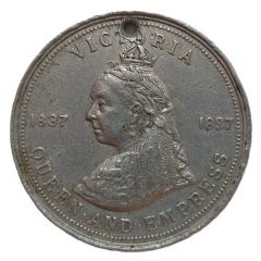 Medal - Diamond Jubilee Queen Victoria