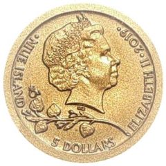 5 Dollars - Elizabeth II Czech Lion
