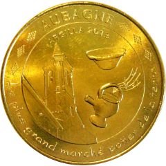 Monnaie de Paris Tourist Token - Aubagne Le plus grand marché potier de la terre