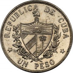 1 Peso Carlos Manuel de Céspedes, Pattern