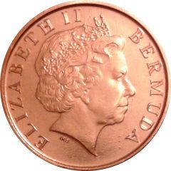 1 Cent - Elizabeth II 4th portrait, non-magnetic