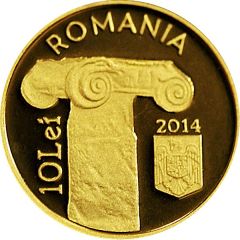 10 Lei Gold Coins Minted at Histria