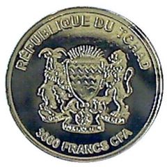 3000 Francs CFA Moaï