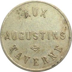 1 Franc - Taverne Aux Augustins à Liège
