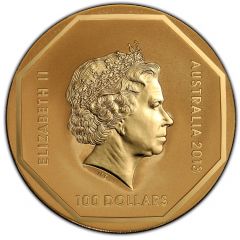 100 Dollars - Elizabeth II 4th Portrait - Kangaroo Road Sign