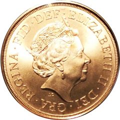 1 Sovereign - Elizabeth II 5th portrait, Prince Albert Bicentenary