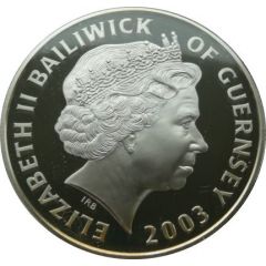 5 Pounds - Elizabeth II Prince William`s 21st Birthday - Silver