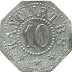 10 Pfennigs - Coblenz Kantine T.B.8