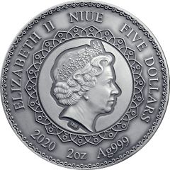 5 Dollars - Elizabeth II Owl