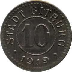 10 Pfennig - Bitburg