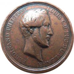 Medal - Philippe I, Duke of Orléans Chapelle Saint Ferdinand