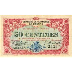 50 Centimes - Chambre de Commerce de Cognac 16