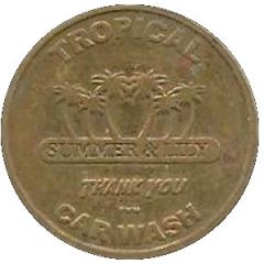 Token - Tropical Summer & Lily Lake Worth, Florida
