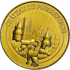 Tourist token - Monnaie de Paris - Chateau de Pierrefonds