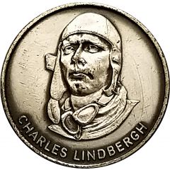 Token - TWA Milestones in Manned Flight Charles Lindbergh