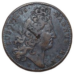 Token - Louis XIV - Galères royales - Servat Terretque Vicissim