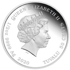 50 Cents - Elizabeth II Baby Mouse