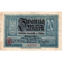 20 Mark Sparkasse