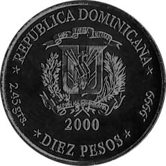 10 Pesos Iglesia de Boya