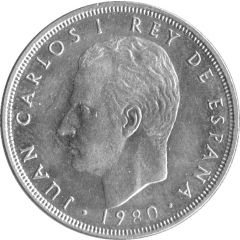 5 Pesetas - Juan Carlos I España `82