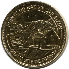 Monnaie de Paris Tourist Token - Pointe du Raz en cap Sizun Grand site de France