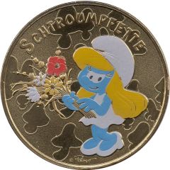 Monnaie de Paris Tourist Token - Les Schtroumpfs Schtroumpfette