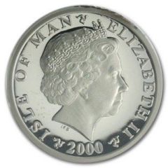 1 Penny - Elizabeth II Keeill, Silver Proof