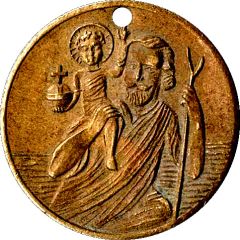 Medallion - St. Christopher