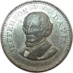 Presidential Token - Jefferson Davis