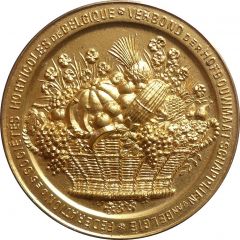 Medal - Federation of Horticultural Societies of Belgium Huy