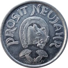 New Year Lucky Token Prosit Neujahr Viel Glück