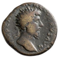 Dupondius - Lucius Verus FORT RED TR POT III COS II S C, Fortuna