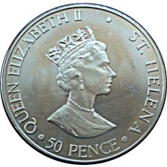 50 Pence - Elizabeth II Queen Mother