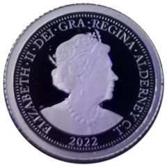1/4 Sovereign - Elizabeth II Platinum Jubilee, Platinium Proof